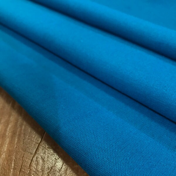 Linho Misto C/ Elastano Azul